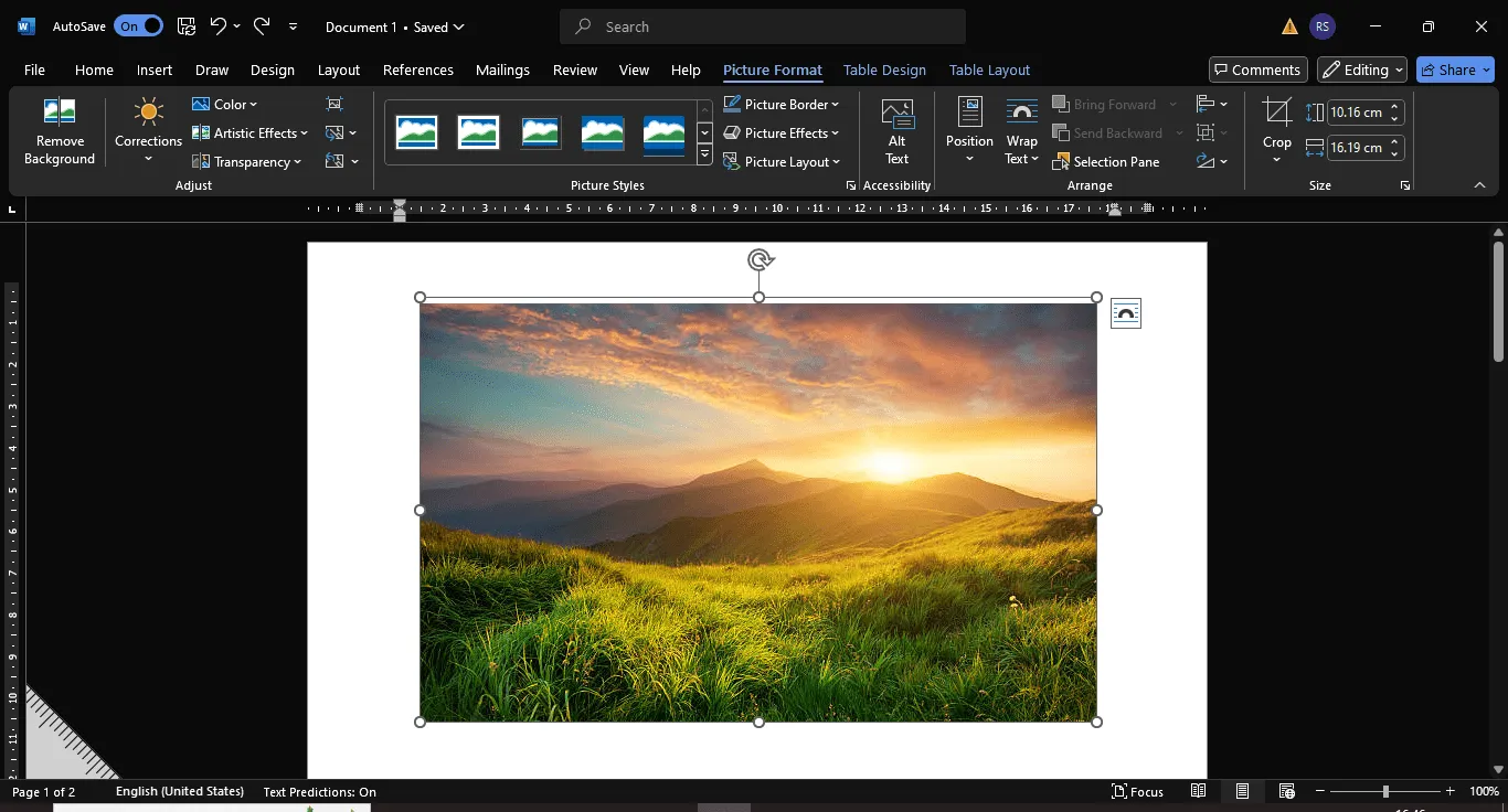 Como desenhar no Word - Adicionar e formatar imagens