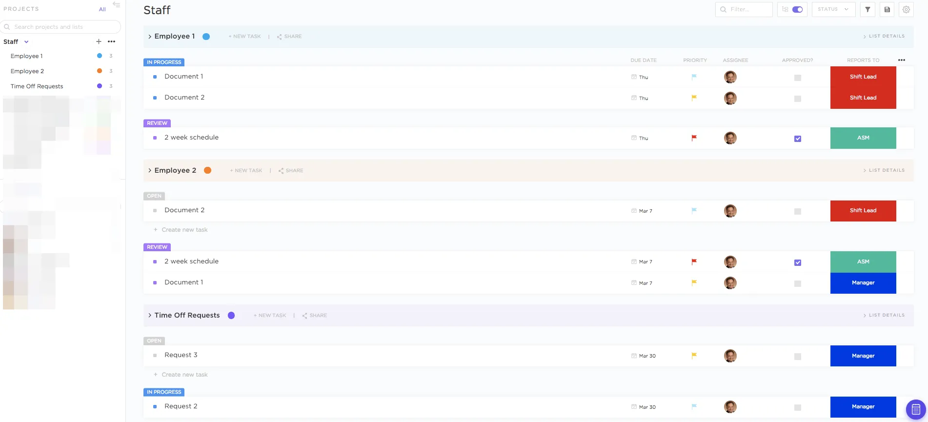 AI-Projektmanager von ClickUp Brain