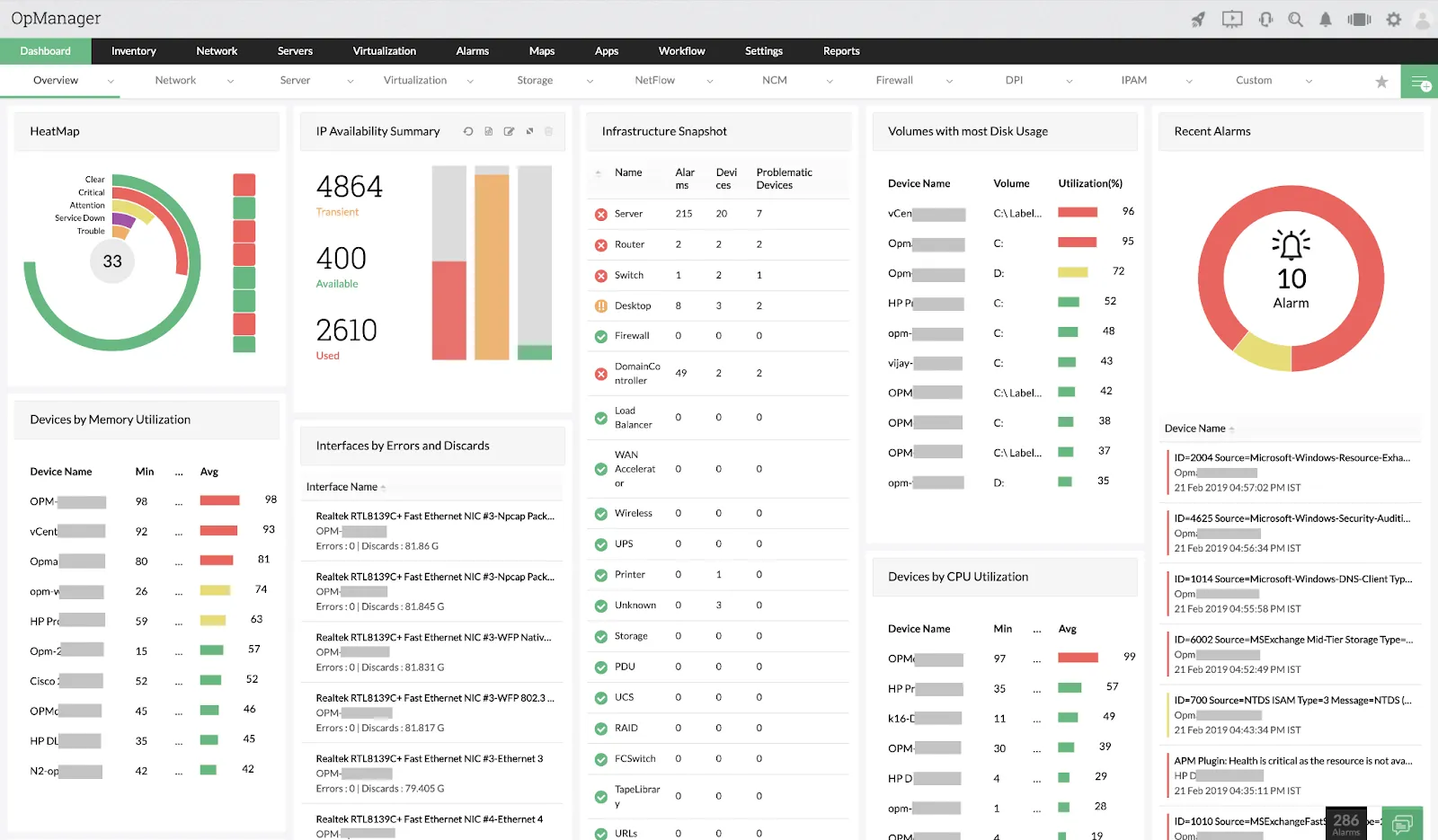 ManageEngine OpManager: أدوات الذكاء الاصطناعي لمهندسي الشبكات