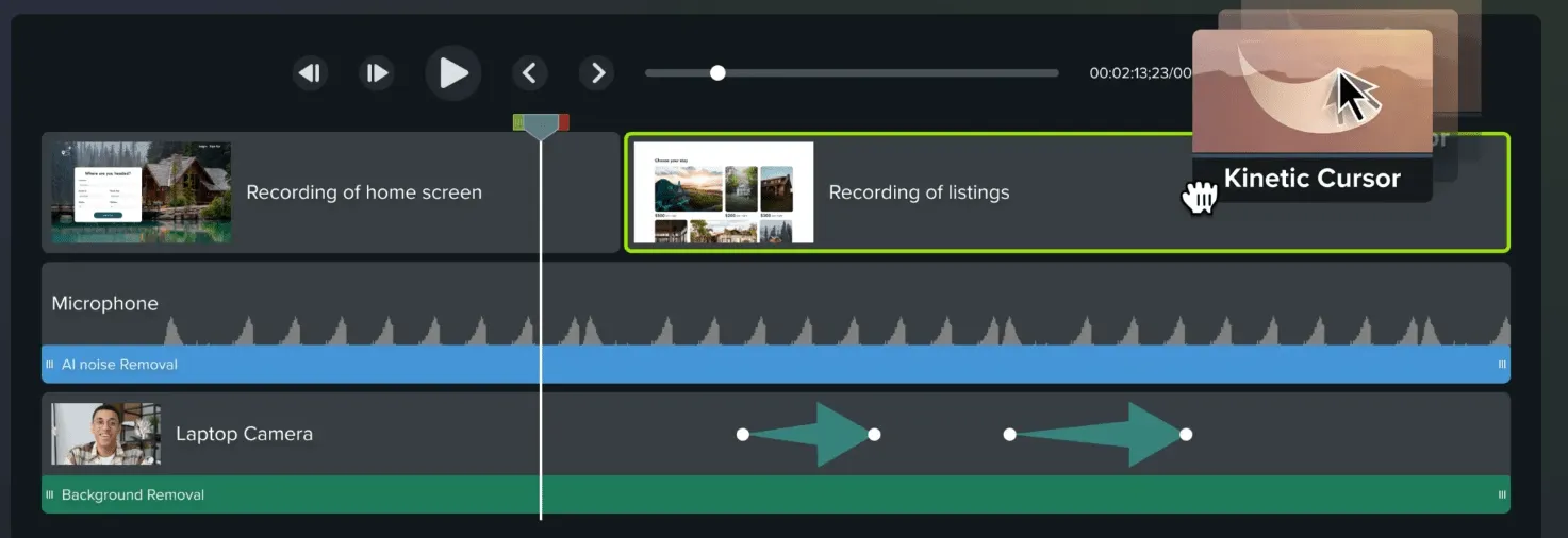 Camtasia: بدائل Descript