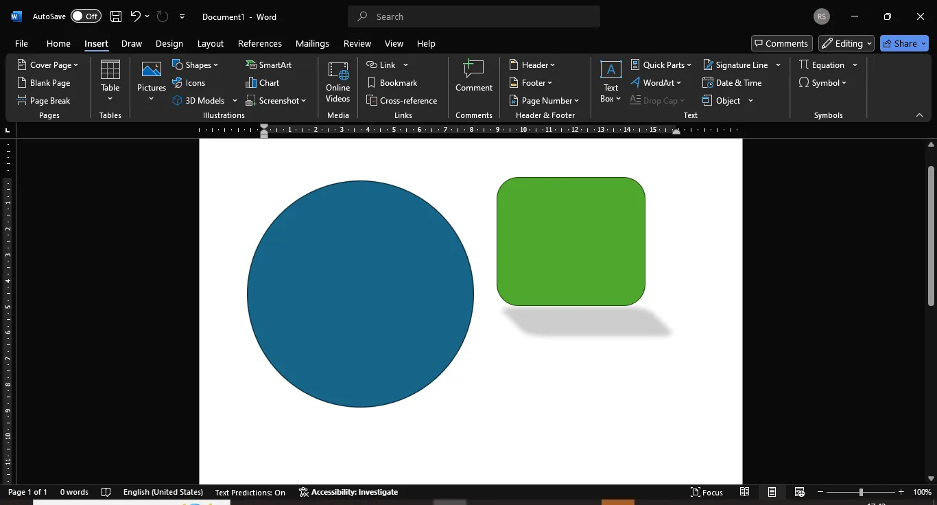 Como desenhar no Word - Criando e formatando formas
