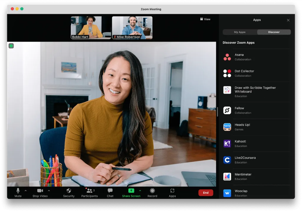 Collaborez en temps réel avec vos équipes et vos clients grâce à Zoom
