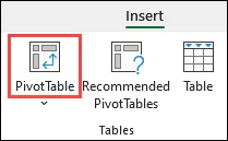 De draaitabel van Microsoft