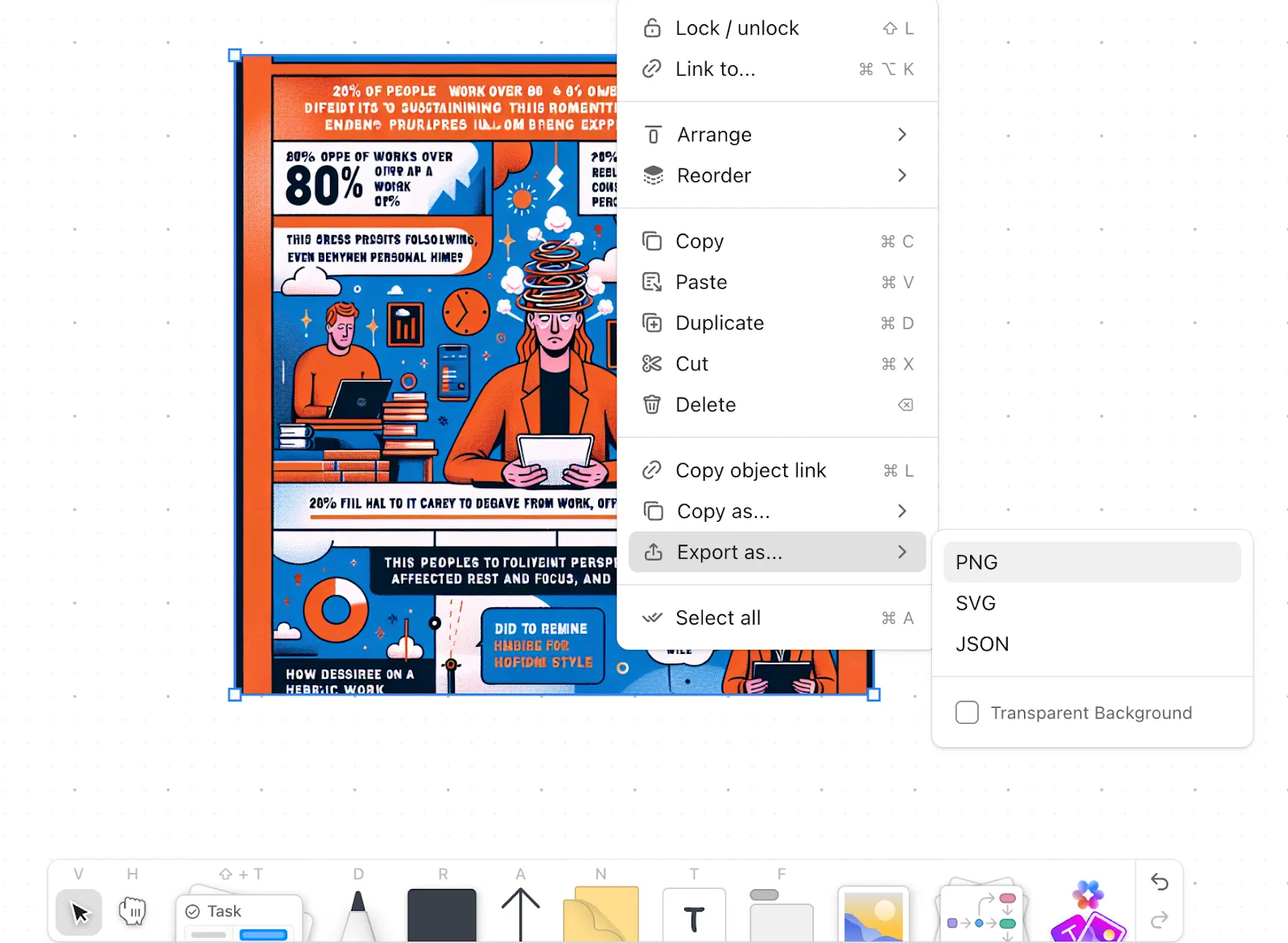 ClickUp : AI PNG 생성기