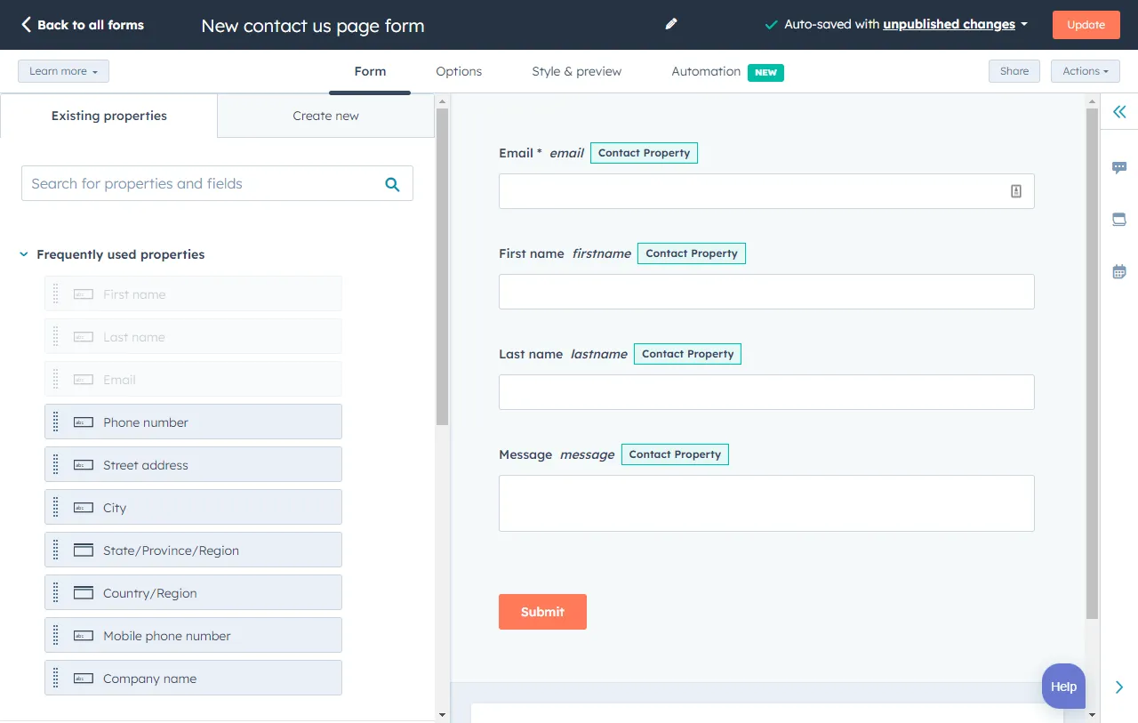 HubSpot Form Builder: Alternative zu Google Forms