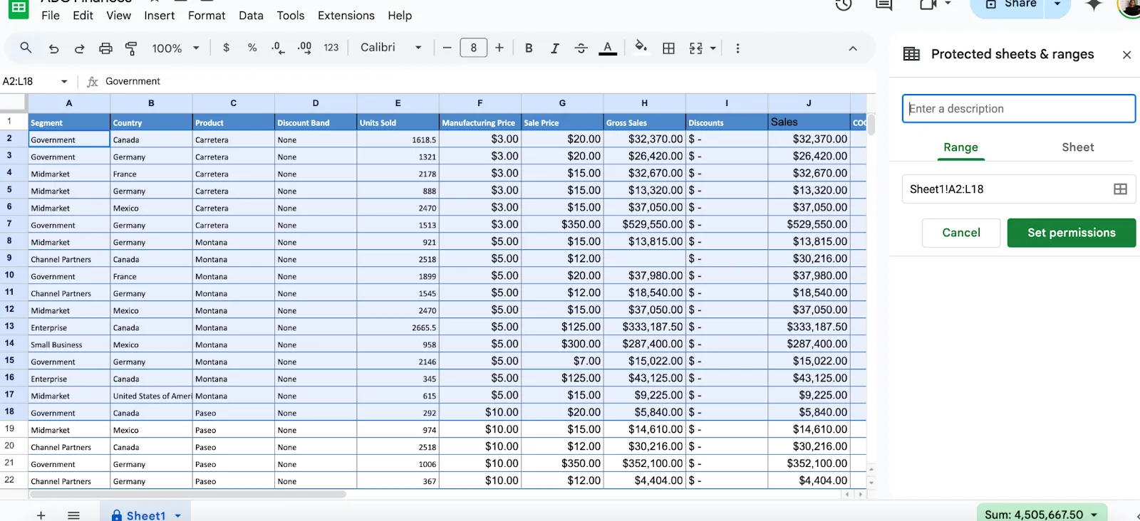 Desbloquear células no Google Sheets: como bloquear células no Google Sheets