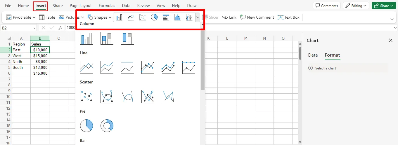 Mẫu bảng tính Excel có tính năng báo cáo chuyên dụng