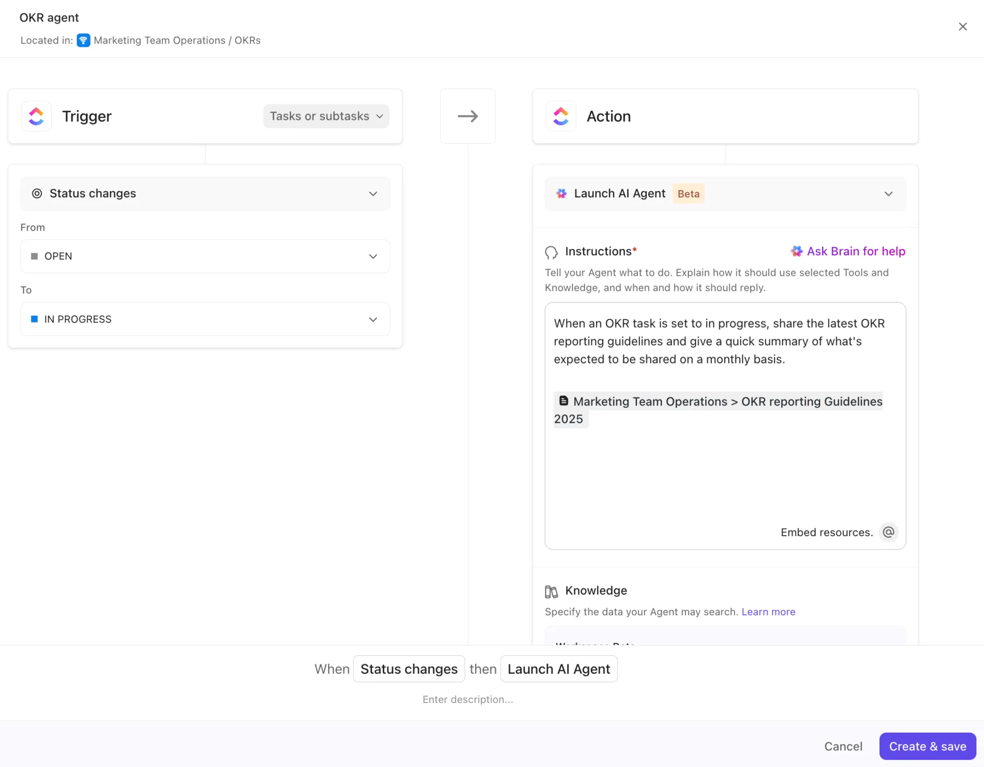ClickUp Agents : avantageux pour le marketing de portefeuille par rapport au marketing de produit