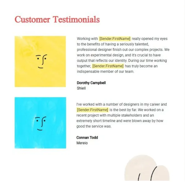 Modèle de proposition de conception graphique : modèle de proposition de conception graphique freelance par PandaDoc
