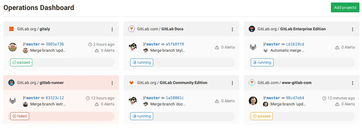 GitLab para implantação contínua