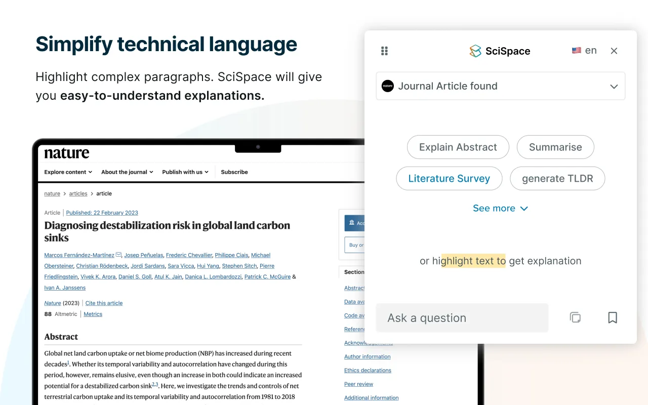 SciSpace: KI-Forschungsarbeit-Autor