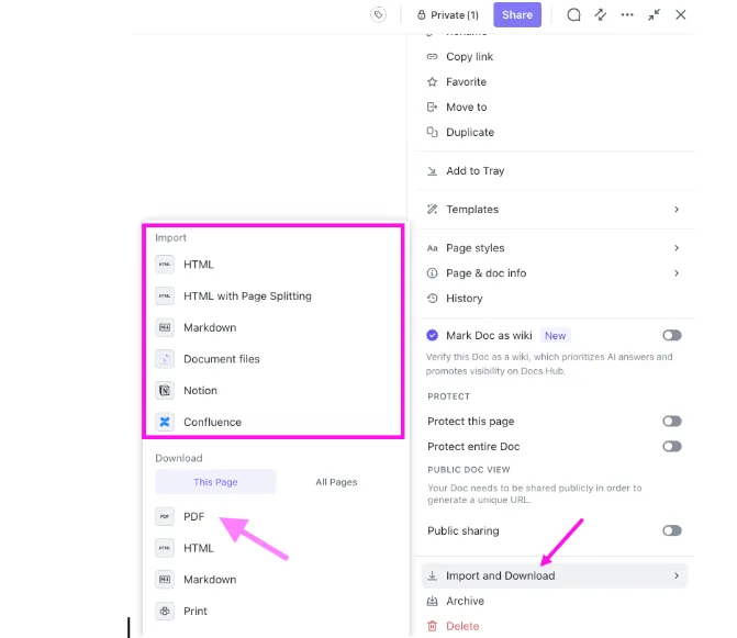 Cara mengonversi PDF ke Google Doc: Unggah PDF Anda ke konverter PDF online.