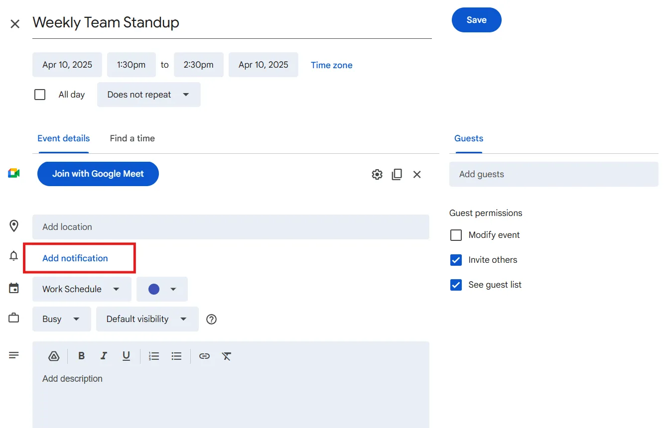 Az alkalmazottak műszakjaira vonatkozó értesítések beállítása és egyebek: Hogyan készítsünk munkarendet a Google Naptárban