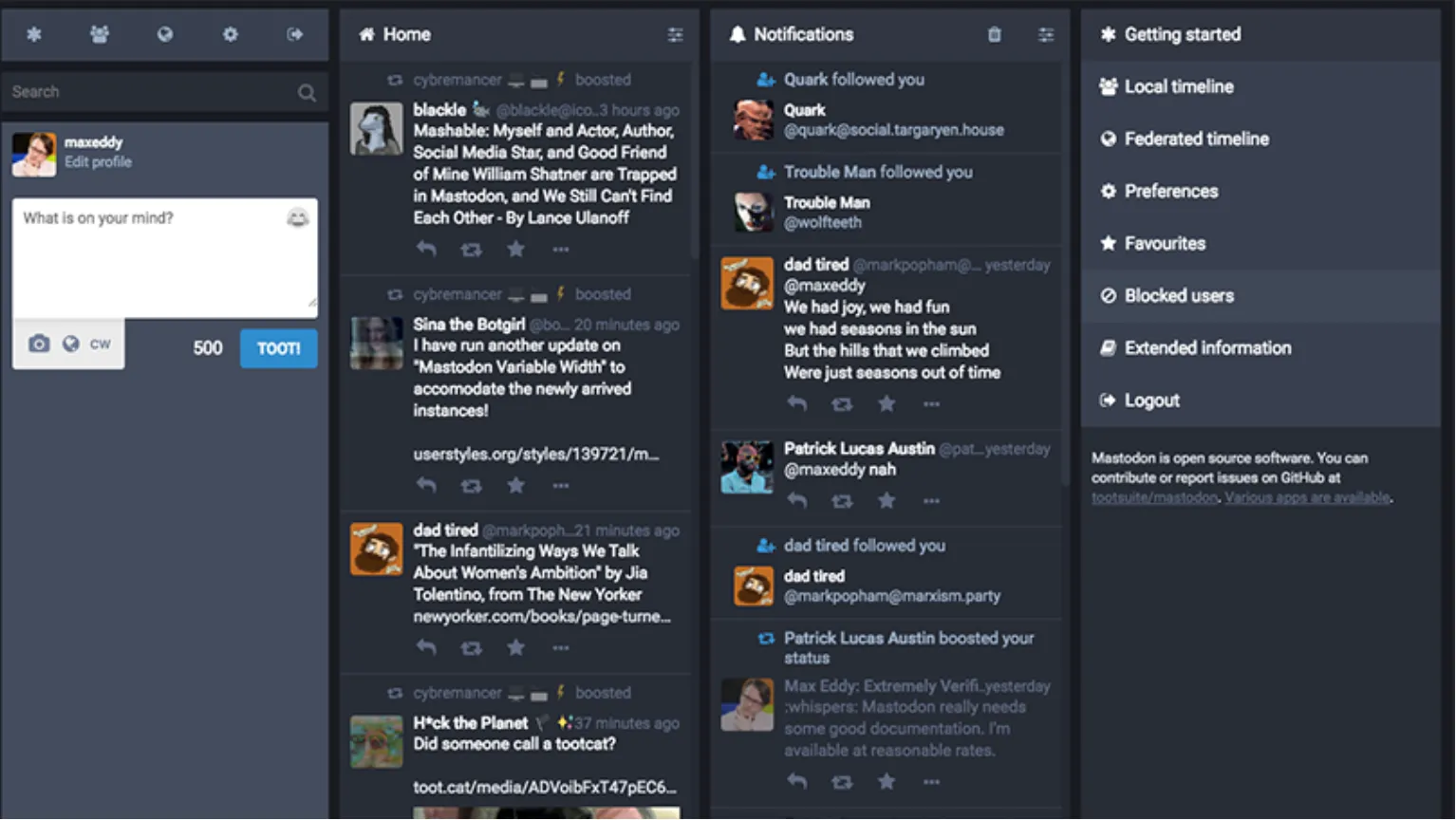 Mastodon per moderare le comunità