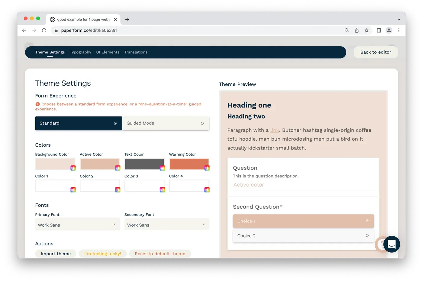 Paperform: Alternative zu Google Forms