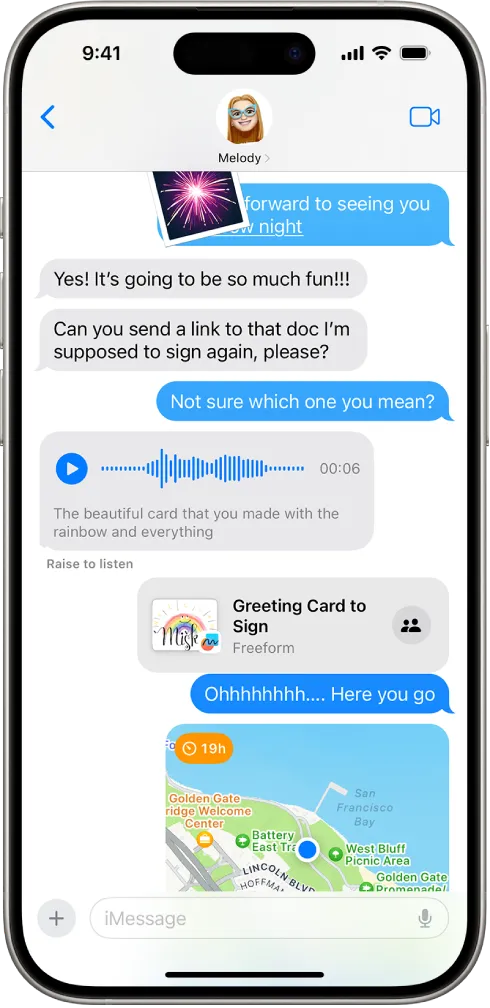 Apple iMessage: Инструменти за гласови съобщения
