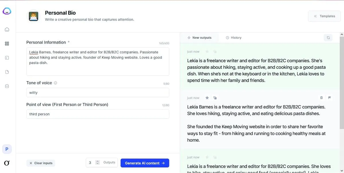 Rédacteur d'e-mails IA - Jasper AI