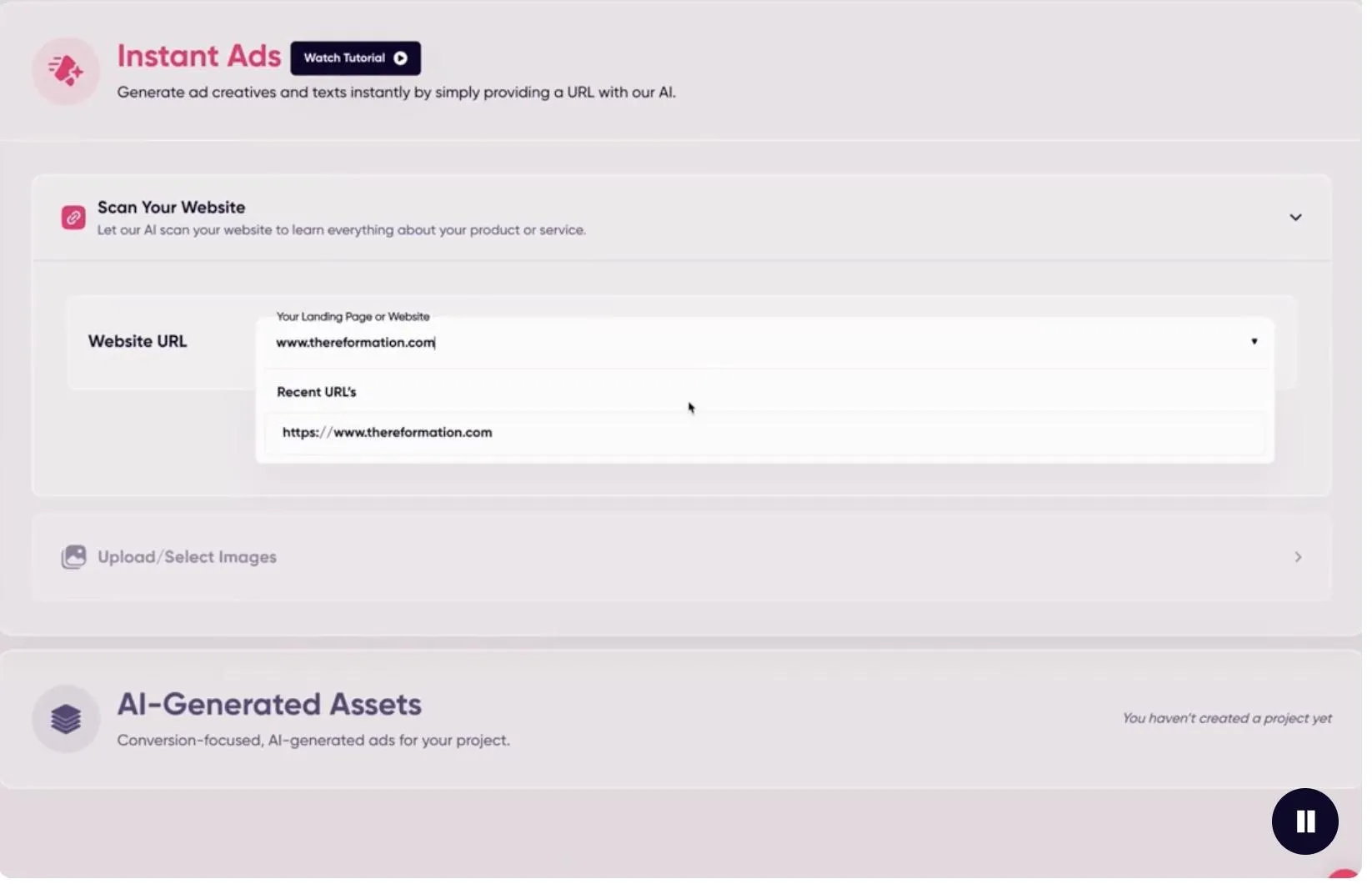 AdCreative: أدوات إنشاء الحملات باستخدام الذكاء الاصطناعي