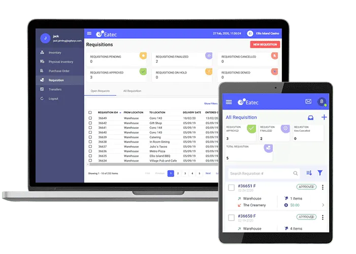 برنامج إدارة الأغذية أجيليسيس لإدارة الخدمات الغذائية