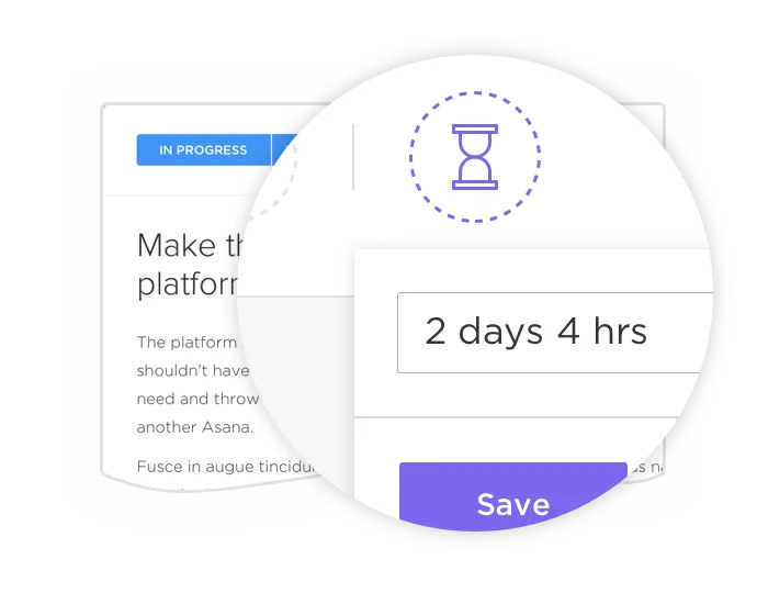 Durata stimata in ClickUp