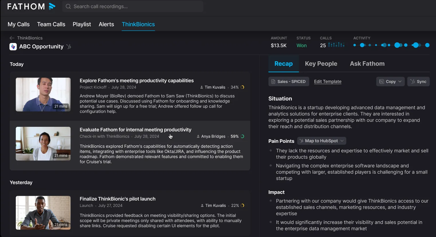 Fathom: alternativas a Notta