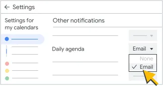 Il programma via email è un altro dei 20 trucchi di Google Calendar che puoi utilizzare.