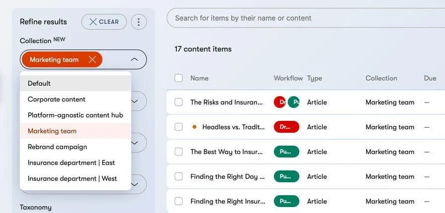 Bild der Headless-CMS-Software Kontent.ai mit KI