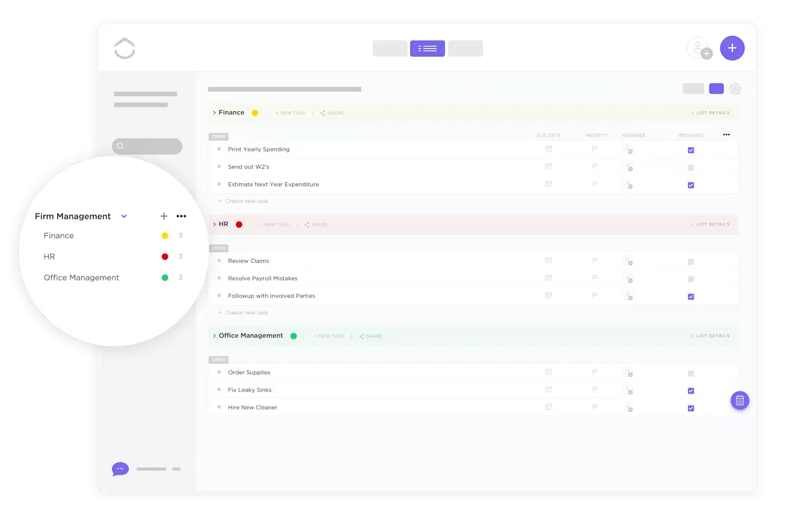 خدمة عملاء ClickUp