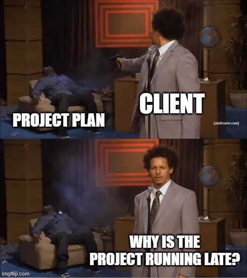 projekt késik mém