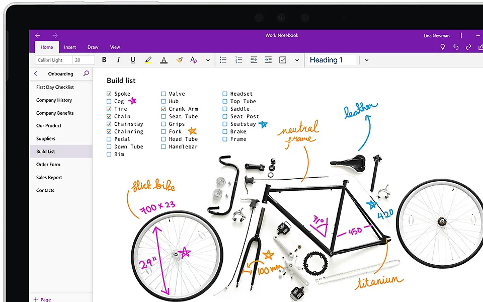 App per prendere appunti Microsoft OneNote