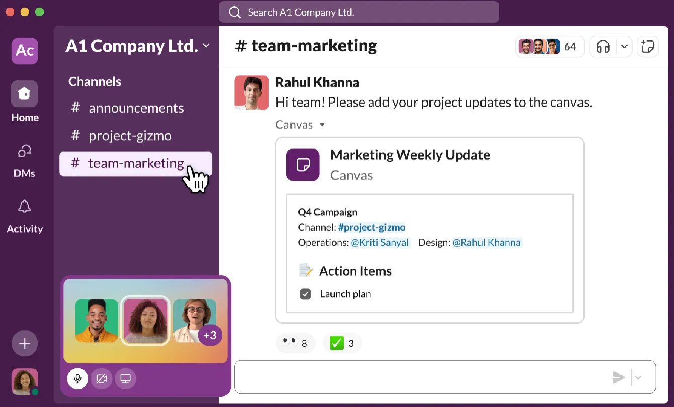 Slack – aplikacja do komunikacji typu „wszystko w jednym”