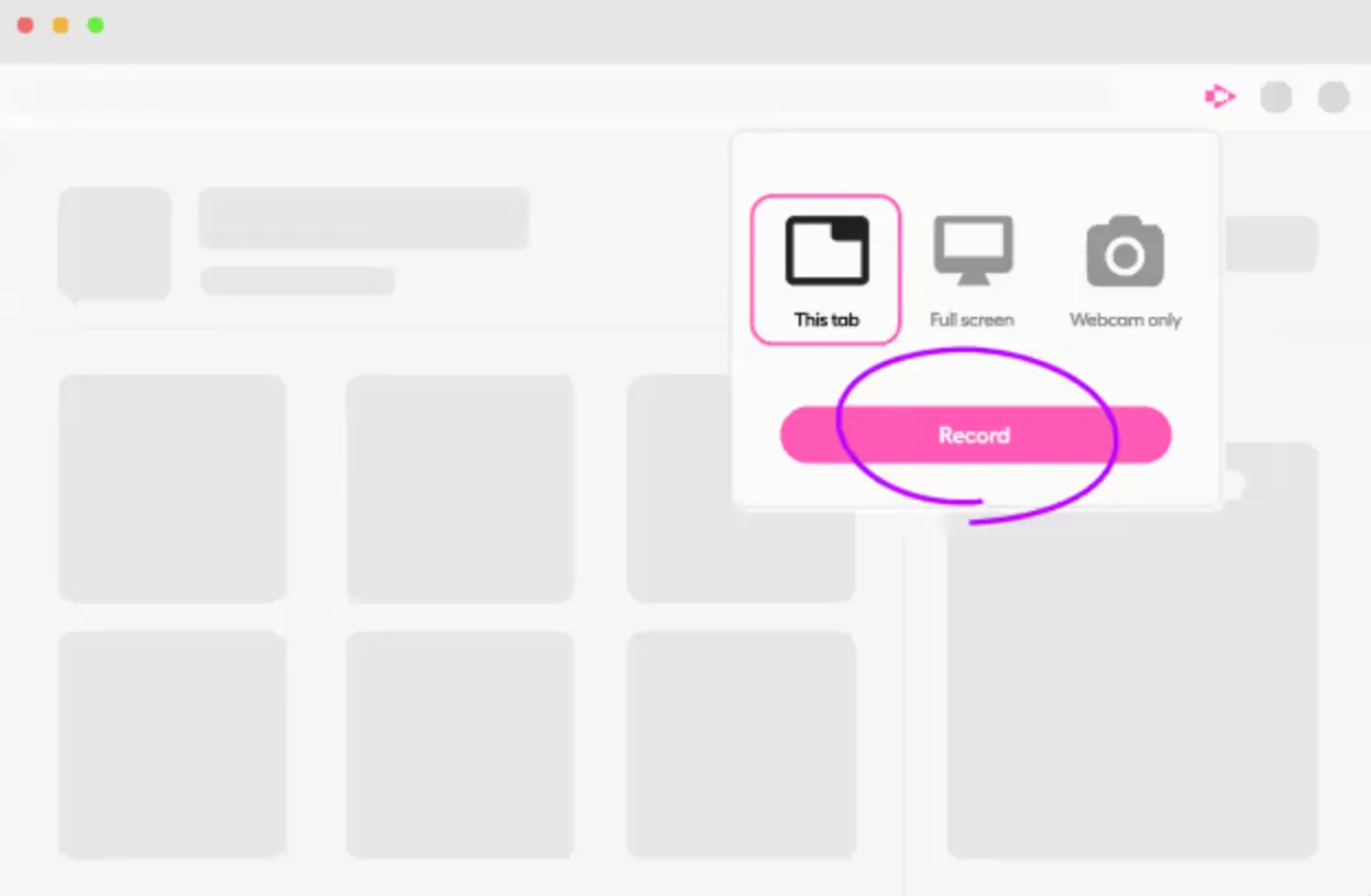 ملحق Chrome لتسجيل الشاشة Screencastify