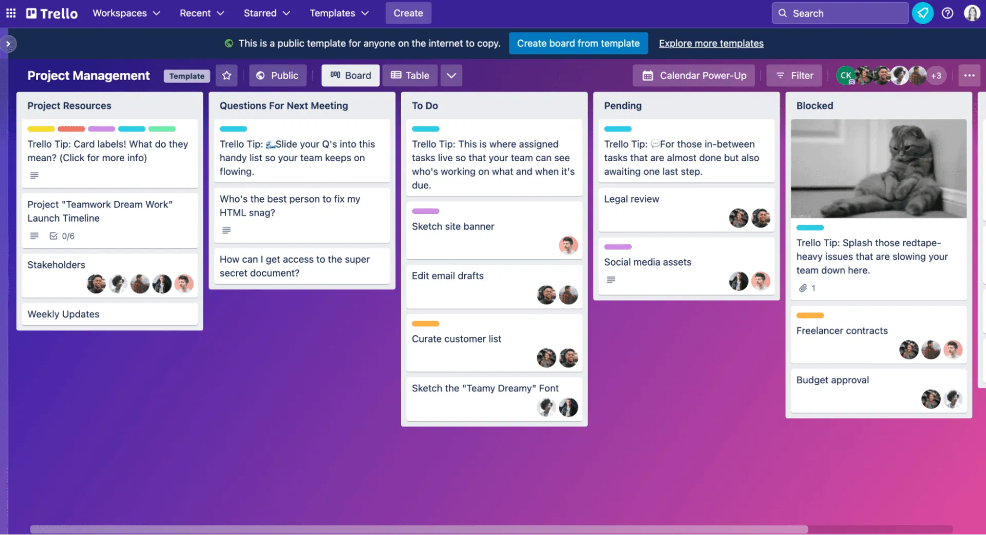 Trello: Alternative zu Basecamp mit Features zur Verwaltung von Aufgaben