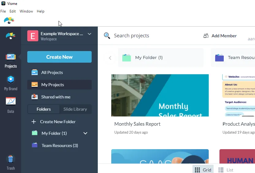 Alternative to Beautiful IA: Visme