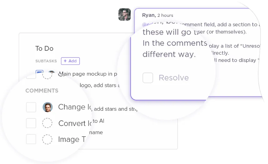 Bình luận được chỉ định của ClickUp