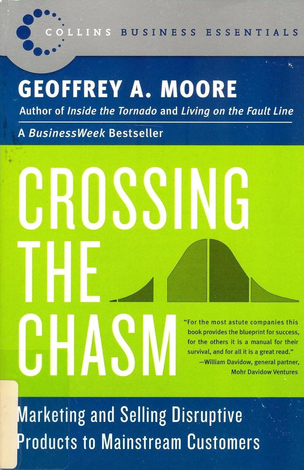 Crossing the Chasm: Marketing and Selling Technology Projects to Mainstream Customers, de Geoffrey A. Moore.