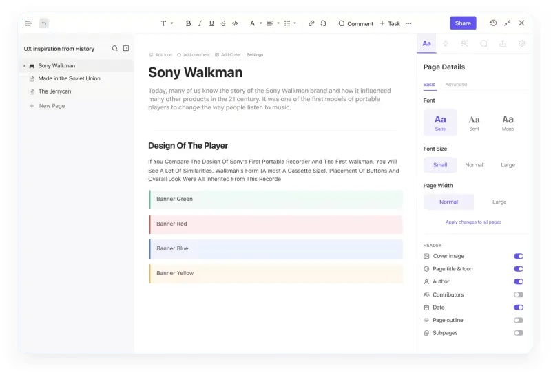 ClickUp Documents