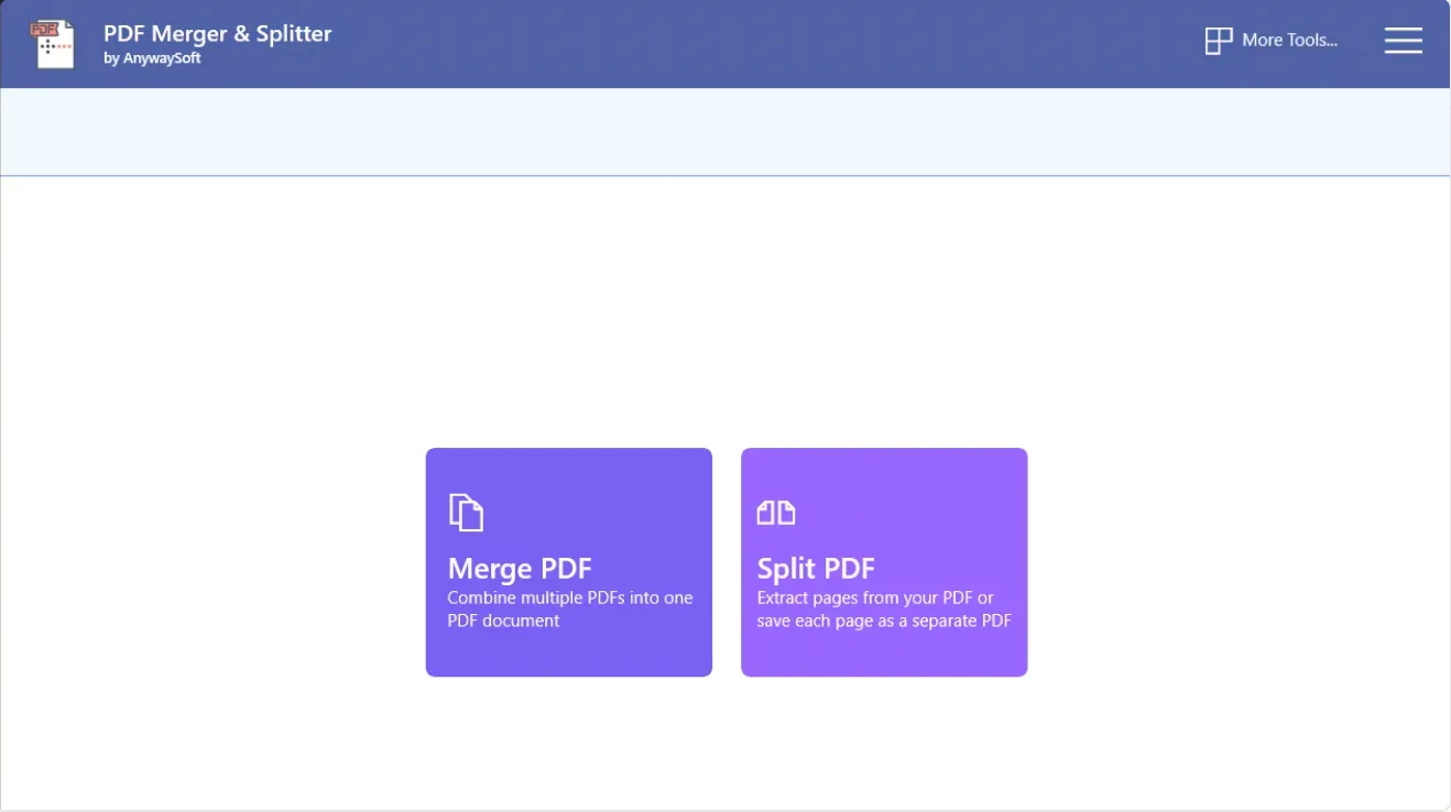PDF Merger &amp; Splitter