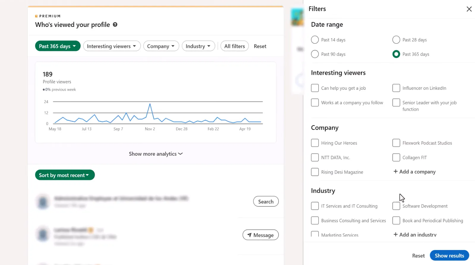 لوحة تحكم LinkedIn: هل يستحق LinkedIn Premium كل هذا العناء؟