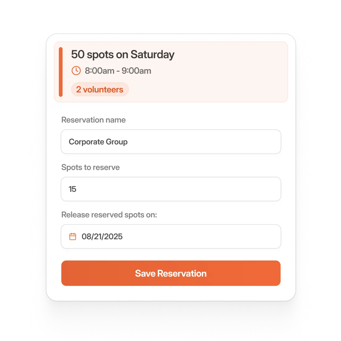 VolunteerLocal: Ein ereignisbasiertes tool für das Freiwilligenmanagement zur Verwaltung von Anmeldungen, Einsätzen und Check-ins