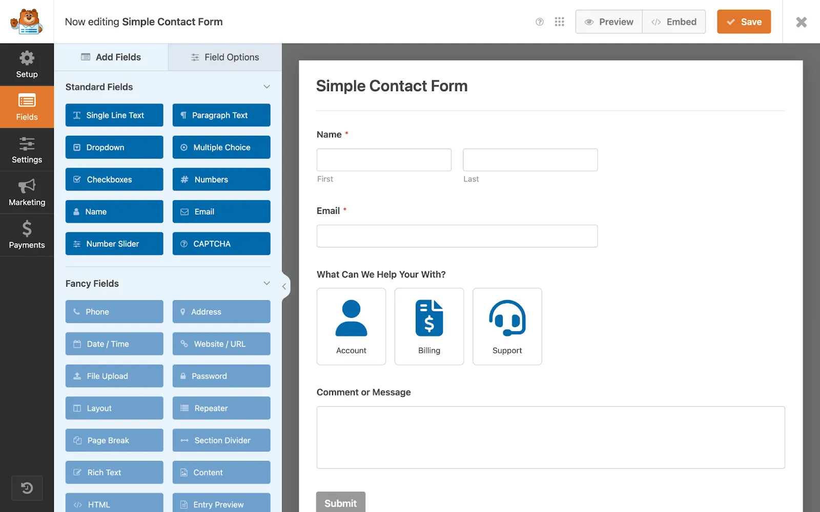WPForms: Alternative zu Google Forms