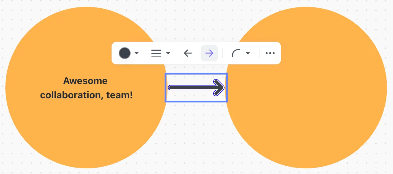 Alternativa k diagramům Visio: Použijte konektory v ClickUp Whiteboards