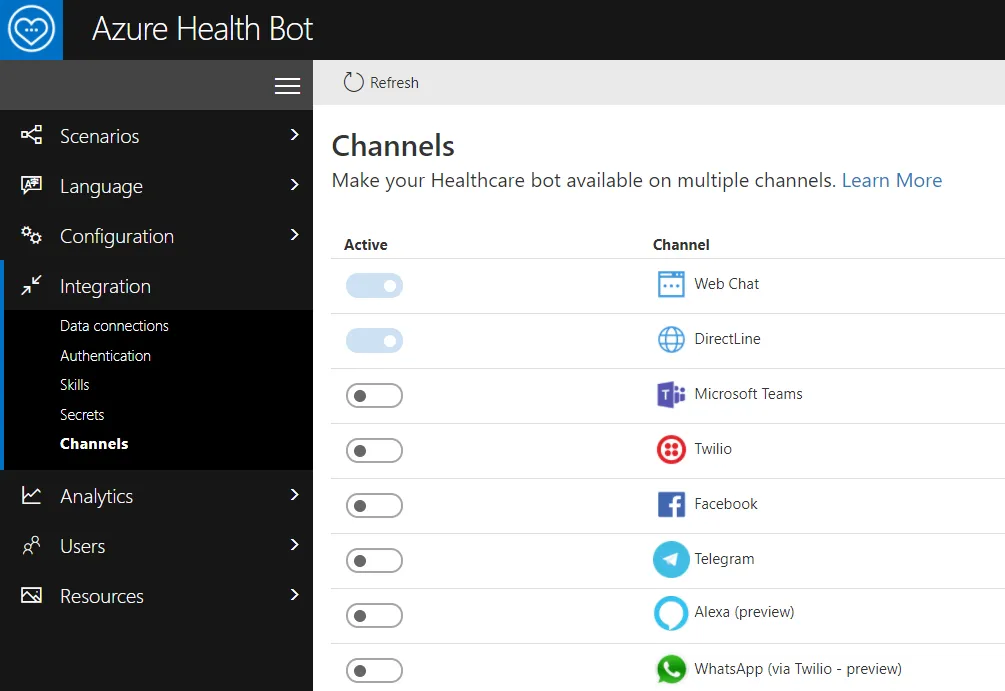 Herramientas de IA que cumplen con la HIPAA: Azure Health Bot: ideal para crear asistentes de salud virtuales que cumplen con la HIPAA.