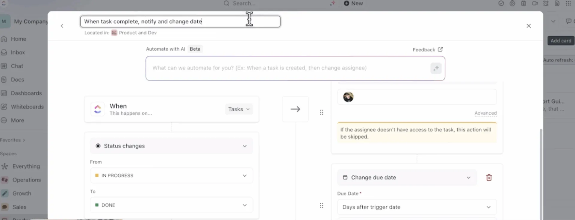 Automações do ClickUp: deixe que essas ferramentas cuidem das tarefas repetitivas enquanto você se concentra no trabalho importante