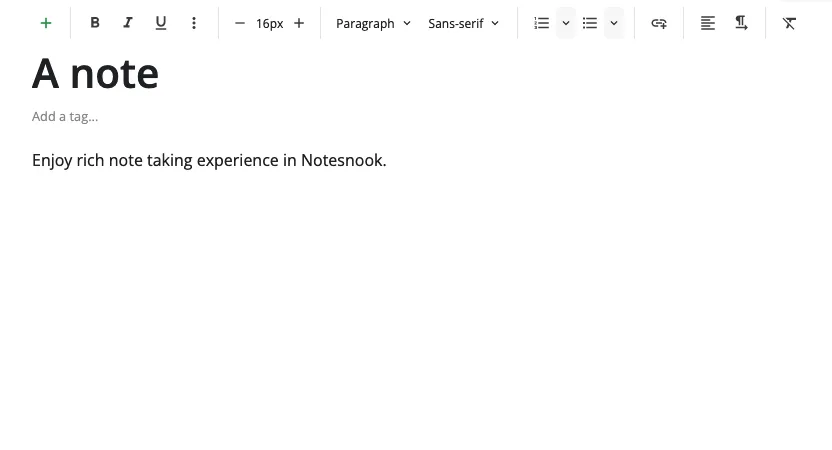 tramite Notesnook: la migliore app per prendere appunti su Android