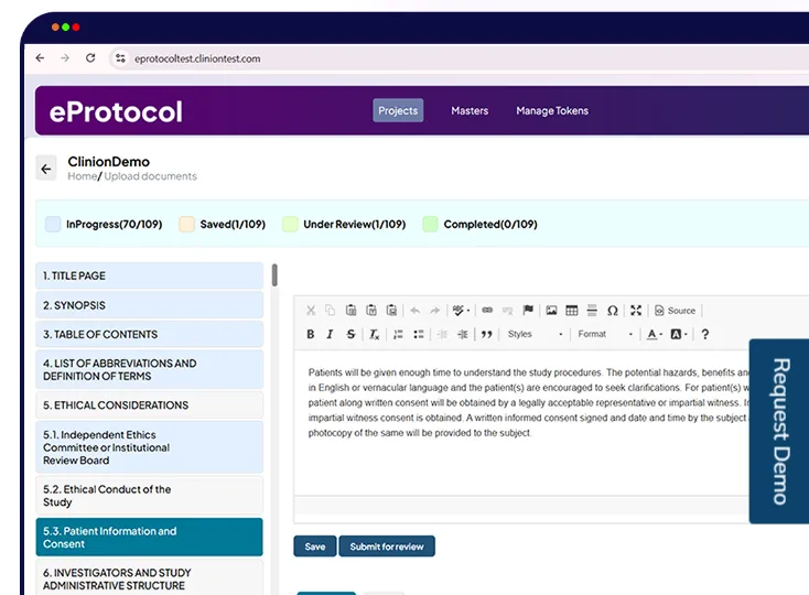 Software Clinion CTMS per centralizzare e automatizzare le operazioni cliniche