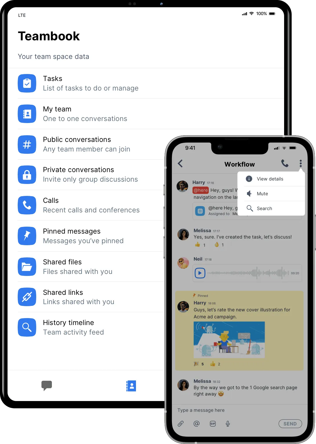 Chanty의 Teambook