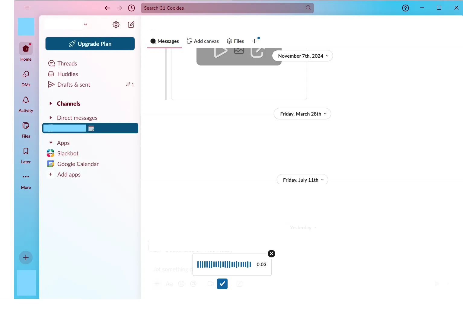 Slackで音声ファイルを使ったチームコラボレーションを実現