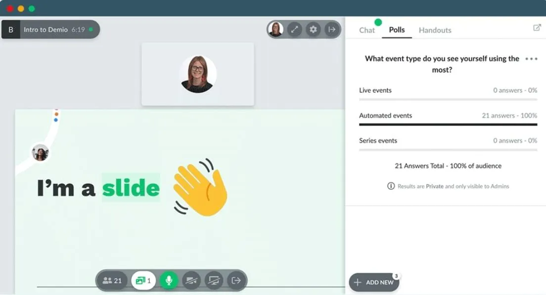 Software de integração de clientes: exemplo do Demio