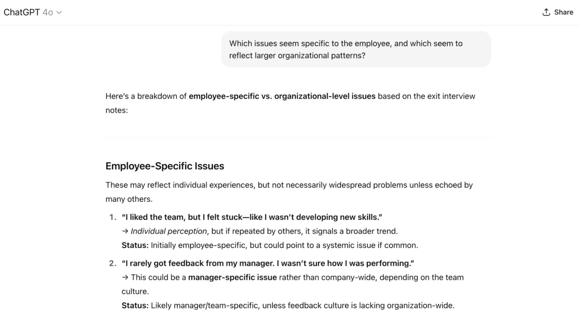 ChatGPT Issue Handler